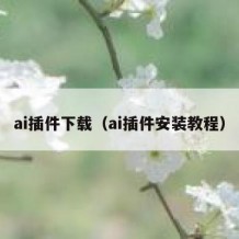 ai插件下载（ai插件安装教程）