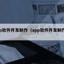 app软件开发制作（app软件开发制作公司）