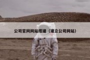 公司官网网站搭建（建立公司网站）