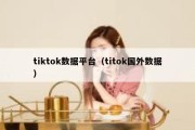 tiktok数据平台（titok国外数据）