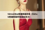 tiktok怎么搭建网络环境（tiktok搭建网络环境成本多少）