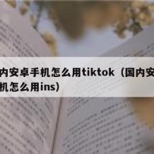 国内安卓手机怎么用tiktok（国内安卓手机怎么用ins）