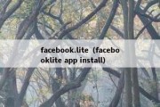 facebook.lite（facebooklite app install）