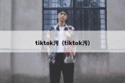 tiktok污（tiktok污）