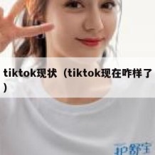 tiktok现状（tiktok现在咋样了）