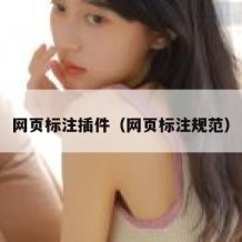 网页标注插件（网页标注规范）