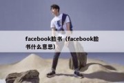 facebook脸书（facebook脸书什么意思）