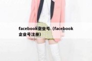 facebook企业号（facebook企业号注册）