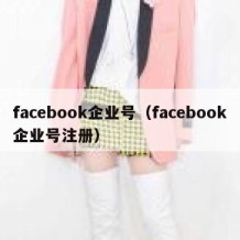 facebook企业号（facebook企业号注册）