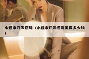 小程序开发搭建（小程序开发搭建需要多少钱）