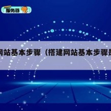 搭建网站基本步骤（搭建网站基本步骤是什么）