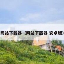 网站下载器（网站下载器 安卓版）
