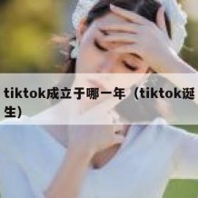 tiktok成立于哪一年（tiktok诞生）