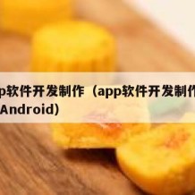 app软件开发制作（app软件开发制作公司,Android）