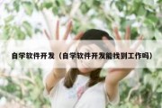 自学软件开发（自学软件开发能找到工作吗）