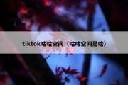 tiktok咕咕空间（咕咕空间是啥）