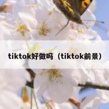 tiktok好做吗（tiktok前景）