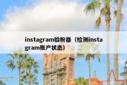 instagram验粉器（检测instagram账户状态）