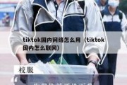 tiktok国内网络怎么用（tiktok国内怎么联网）