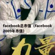 facebook总市值（facebook2009年市值）