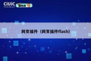 网页插件（网页插件flash）