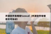 开源软件有哪些tomcat（开源软件有哪些许可协议）