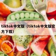 tiktok中文版（tiktok中文版官方下载）