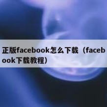 正版facebook怎么下载（facebook下载教程）