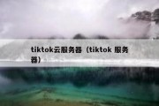 tiktok云服务器（tiktok 服务器）