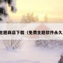 免费主题商店下载（免费主题软件永久免费）