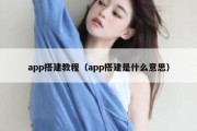 app搭建教程（app搭建是什么意思）