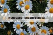 源码网站建设（源码如何搭建网站）