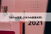 TikTok卖家（TikTok卖家大学）