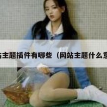 网站主题插件有哪些（网站主题什么意思）