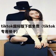 tiktok国际版下载免费（tiktok专用梯子）