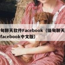 缅甸聊天软件Facebook（缅甸聊天软件facebook中文版）