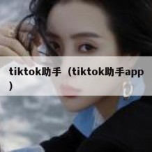 tiktok助手（tiktok助手app）