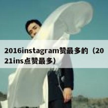 2016instagram赞最多的（2021ins点赞最多）