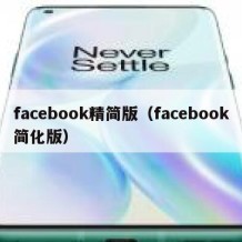 facebook精简版（facebook简化版）