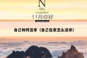 自己如何洁牙（自己在家怎么洁牙）