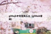 github中文官网入口（github官网）