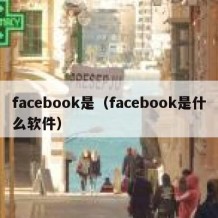 facebook是（facebook是什么软件）