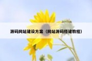 源码网站建设方案（网站源码搭建教程）