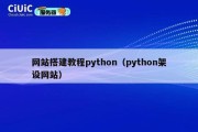 网站搭建教程python（python架设网站）