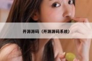 开源源码（开源源码系统）