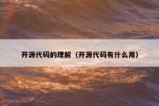 开源代码的理解（开源代码有什么用）