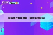 网站插件教程图解（网页插件网站）
