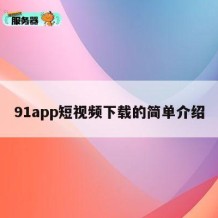 91app短视频下载的简单介绍