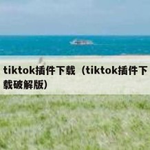 tiktok插件下载（tiktok插件下载破解版）