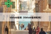 tiktok培训（tiktok培训机构）